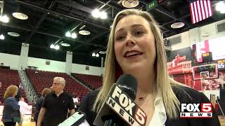 FOX5 REBZONE: UNLV takes down Air Force 54-53 | Lady Rebels take down SDSU winning 18 straight