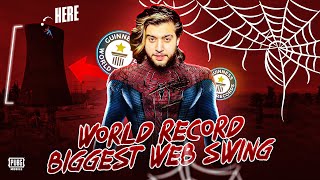 World Record! Biggest Web Swing in New Pubg Update! 47 khalifa | Pubg Mobile