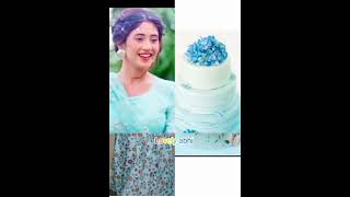 Shivangi Joshi (naira) same colour dress cake 🎂👌✨🤟#shivi #shorts