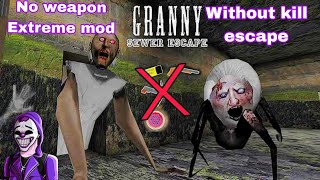 Granny without kill siwer escape gameplay video granny no weapon siwer escape granny siwer escape