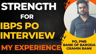 What are your strength | IBPS PO Interview | Strength for Bank PO | PO JOB Interview| Bank PO