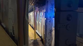 R211 Subway Test train exiting 207st Inwood