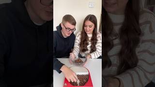 Betting on Malteasers😳🍫Pt2?! #challenge #game #vs #candy #foodie #guess #couple #fyp