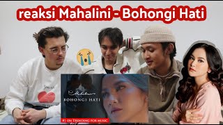 REAKSI COWOK LUAR NEGERI LIAT MAHALINI - BOHONGI HATI (OFFICIAL MUSIC VIDEO) SAMPE TERHARU BANGET 😢😢