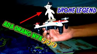 PASANG ORANG DI MAINAN DRONE 😂