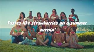 Harry Styles - Watermelon Sugar (Lyrics Video)