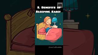 5 Benefits of Sleeping Early..#sleepingearly #sleeping #benefits #shorts #islamic #travelwithminha