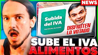 🔴Mercadona da un ZASCA al gobierno por SUBIR el IVA de los ALIMENTOS