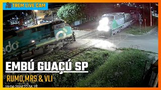 TREM AO VIVO EMBÚ GUAÇÚ