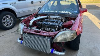 GTX3582r F20B F2B H2B Turbo Ek Hatch civic