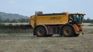 V8 700HP Vredo VT7028 Self Propelled Spreading Biosolids