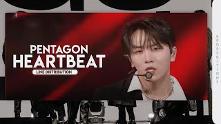 PENTAGON (펜타곤) – HeartBeat (2PM) | Line Distribution