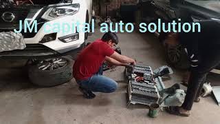 Toyota harrier hybrid battery change #toyotahybrid #battery #viralvideo