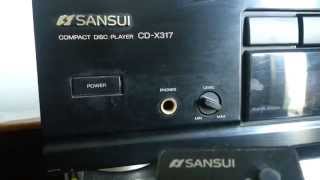 Sansui CD-X317 CD Player