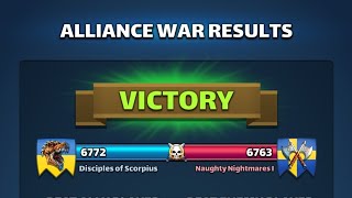 Empires & Puzzles: DOS vs Naughty Nightmares - Alliance War