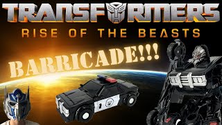 Transformers Rise of the Beasts - 'Speed Series' Barricade Review