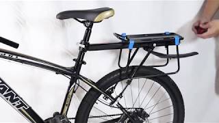 WEST BIKING Bike Cargo Rack with Fender Qucik Release - 0712026