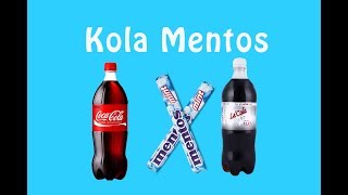 Gayzer Tüp- Mentos ile Kola Deneyi  LeCola VS Coca Cola