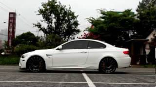 BMW e92 M3 ESS supercharged 650bhp burnout