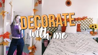 FALL ROOM TRANSFORMATION ON A BUDGET!! Decorate With Me For Fall!!