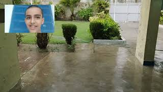 heavy rain in my colony enjoyng