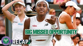 Gauff UNRAVELS vs Navarro, Keys’ HEARTBREAKING Injury, Sun SHOCKS Raducanu | Wimbledon 2024