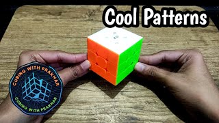 How to make Cool Patterns on 3x3 Rubik's Cube | @CubingwithPrakharOfficial