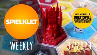 Weekly 37/2023 // Brettspiel-Reviews, Spieletreff, Vorschau