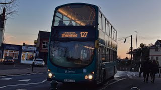 **MAXED OUT** Ride on Arriva Midlands VDL/DAF DB250 Wright Pulsar Gemini 4746 (FJ06 ZTO) Route 127