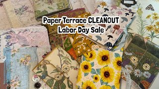 HUGE junk journal LABOR DAY sale / 20% off website clean out