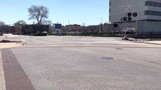 N Brockway St. Railroad Crossing in Palatine IL