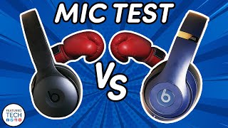 Beats Studio3 vs Beats Solo Pro Mic Test | Featured Tech (2021)