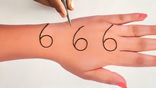 666 number beautiful mehndi designs | Mehndi lagane ka sabse asaan tarika