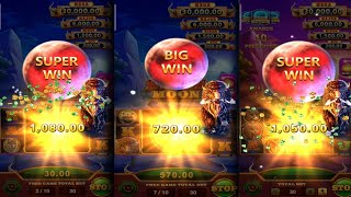 567 Slots App || Bison Moon New  Slot Gameplay ||Lengendary Win 15K