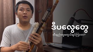 Chinese Bamboo Flute နဲ့ ကျောင်းပလွေတီးနည်း အတူတူဘဲလား?