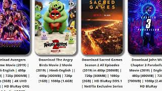 How To Download Latest Bollywood and Hollywood Movies free