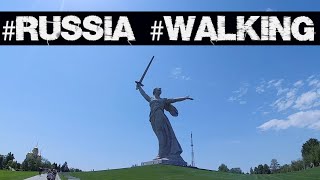 /Russia,​​ walking in Volgograd/ Мамаев​​ Курган, virtual tour, full walk