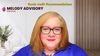 Jennie Wallace | The Audit Podcast | Ep 210: Dumb Audit Recommendations