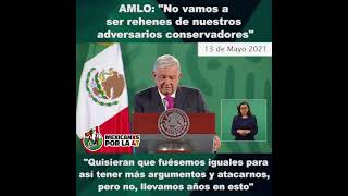 Amlo “No vamos a ser rehenes de nuestros adversarios”