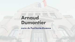 Arnaud Dumontier, maire de Pont-Sainte-Maxence, présente ses vœux 2022