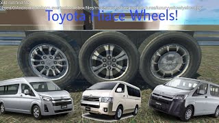 Toyota Hiace Wheel Mods In Evertech Sandbox!