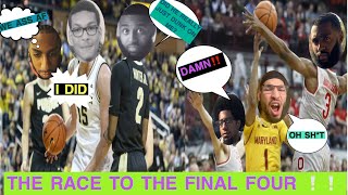 PICKIIIIING AND POPPPIN!!! Big Ten Basketball Reaction‼️‼️ Can these team make the FINAL FOUR???