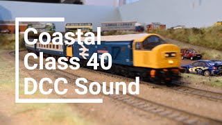 Bachmann Class 40 With Coastal DCC Sound And A Tablet Speaker