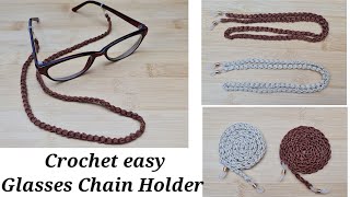 Crochet Easy Glasses Chain Holder