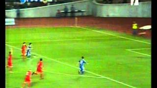 Football - UEFA Europa League - 2011-12 - Dinamo Tbilisi-Llanelli - Carles Coto's goal