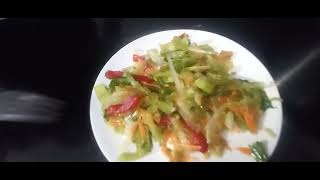 Կանաչ լոլիկով աղցան ,green tomato salad,салат из зеленых помидоров