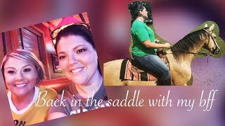 #horses #horsebackriding . Back in the Saddle || Vlog