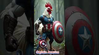 AVENGERS But CHICKEN VENGERS 💥 All Characters (marvel & DC) 2024 #marvel #video #captain #superhero