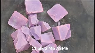 Purple Gym Chalk Crush | Sleep Aid | Oddly Satisfying | ASMR