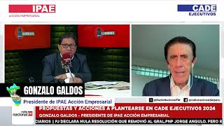 Entrevista en Radio Nacional - Gonzalo Galdos